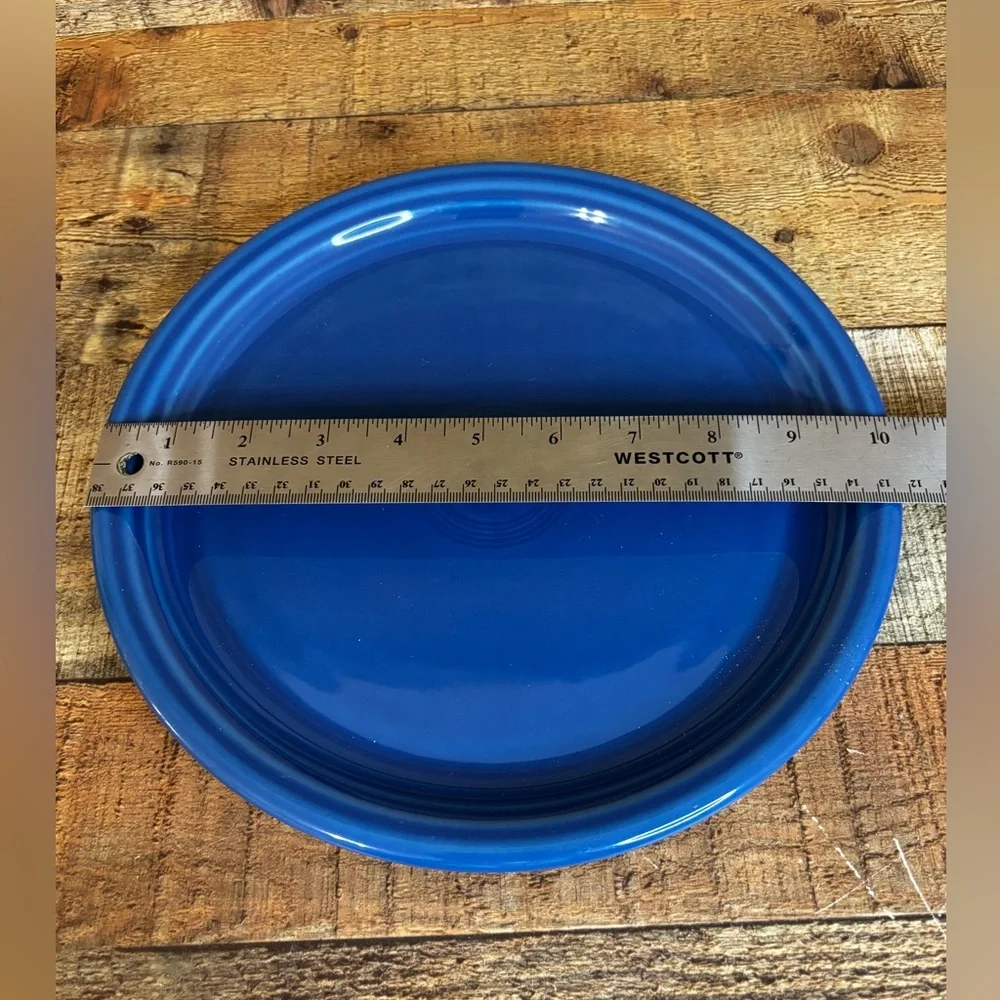 Fiestaware USA Fiesta Classic Dinner 10.25” & Salad Plate 7.26” Lapis Blue NWOT